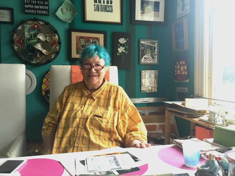 Artist And Activist Madeline Behrens-Brigham To Say Goodbye After 3 Decades In Hayes Valley