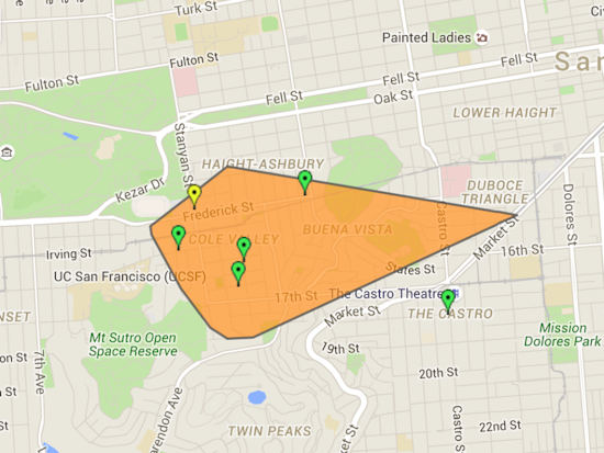 Blackout Affects Cole Valley, Corona Heights Residents