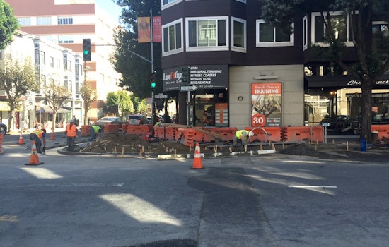 Fell And Gough Intersection Finally Getting A Crosswalk