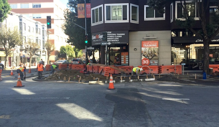 Fell And Gough Intersection Finally Getting A Crosswalk