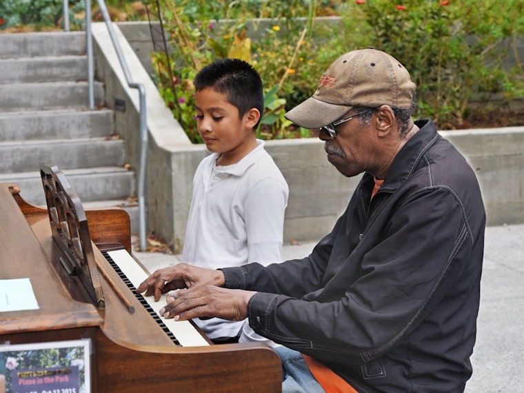 Plinking In The Park: Boeddeker Piano Proves A Joyful Surprise