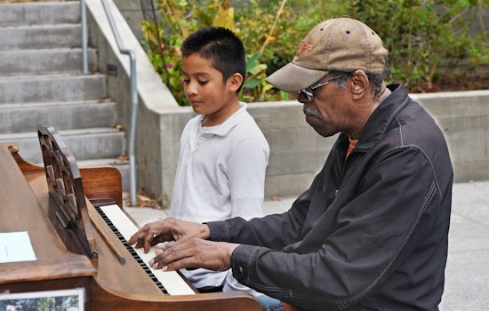 Plinking In The Park: Boeddeker Piano Proves A Joyful Surprise
