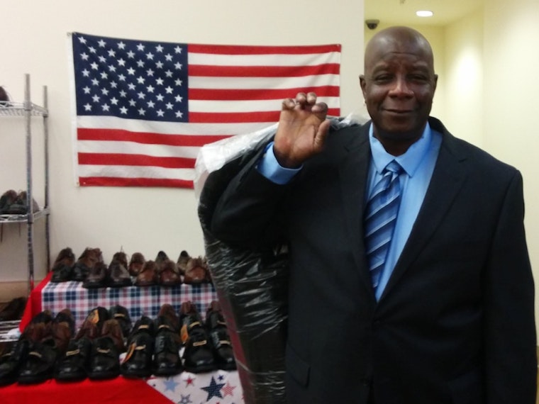 St. Anthony's Helps Former Servicemen Suit Up This Veterans Day