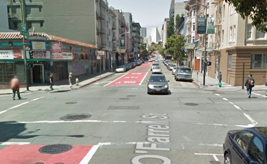 Cyclist Runs Red Light, Is Injured In O'Farrell & Hyde Collision
