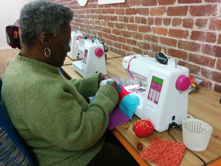 Meet Sips N Sews, A Friendly Members-Only Sewing Club