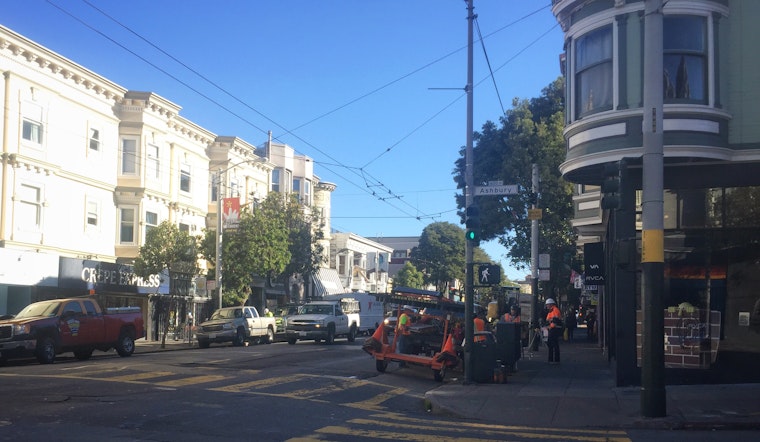 Work Crews Out At Haight & Ashbury To Replace Sewer Lines