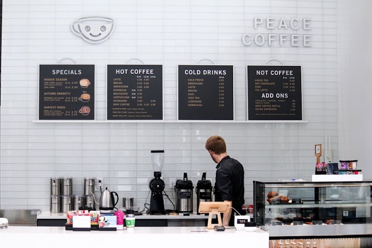 Peace Coffee adds a new location downtown