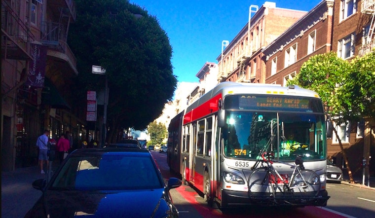 Construction kicks off on first phase of Muni's 38-Geary Rapid Project