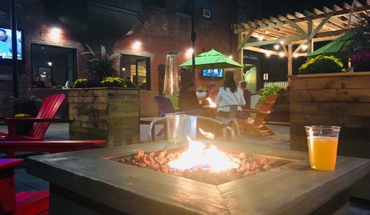 Beer Garden debuts in downtown Worcester with dozens of craft brews