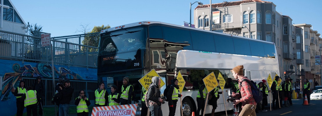 With SFMTA Vote, Tech Shuttles Officially Allowed Use Of Muni Stops