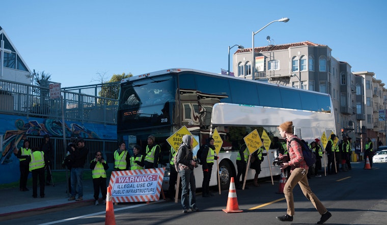 With SFMTA Vote, Tech Shuttles Officially Allowed Use Of Muni Stops