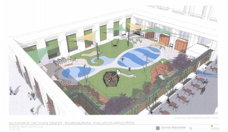 Salesforce Looks To Replace 50 Fremont Public Space With Private Child Care Center