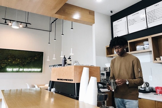 Brewed+Pressed opens in Victory Park with coffee, juice and more