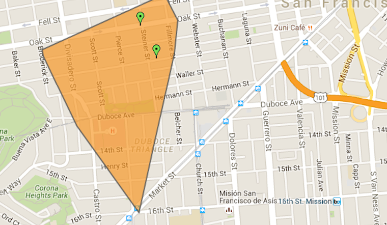 Lower Haight/Duboce Triangle Power Outage Reported