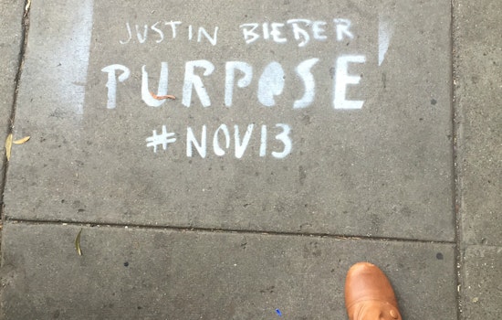 Guerrilla Sidewalk Marketing Strikes Again; Blame Justin Bieber