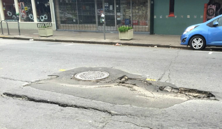 Yet Another Sinkhole Is Forming At Haight & Belvedere