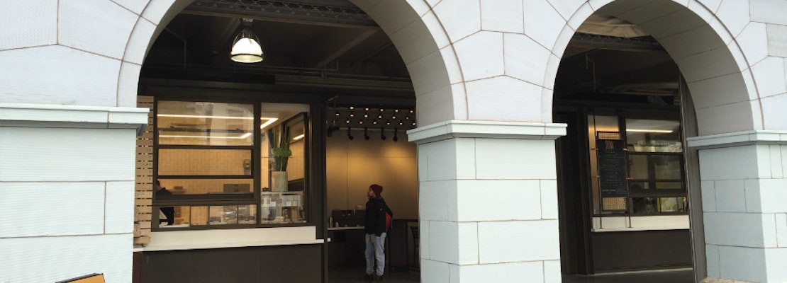 Psst: No Line Yet At Blue Bottle As Ferry Building Unveils New Kiosks