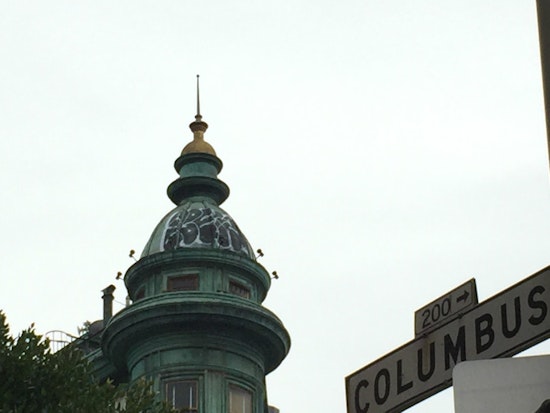 Dome Of Coppola's Photogenic Sentinel Building Marred By Tagger