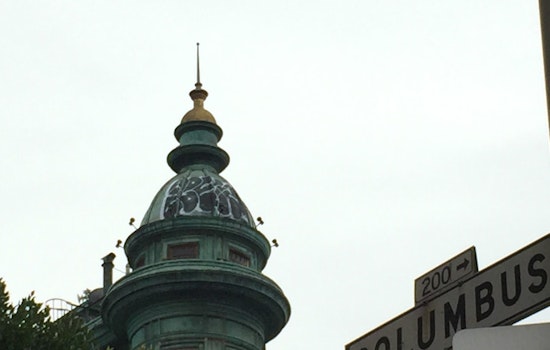 Dome Of Coppola's Photogenic Sentinel Building Marred By Tagger