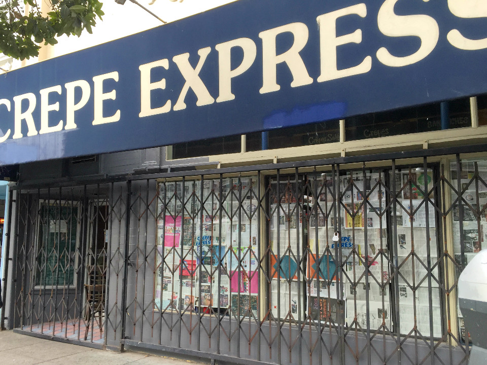 Crepe Express Closed—But Not For Long