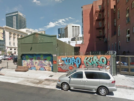 8-Story Development Slated For Graffitied Garage On Franklin