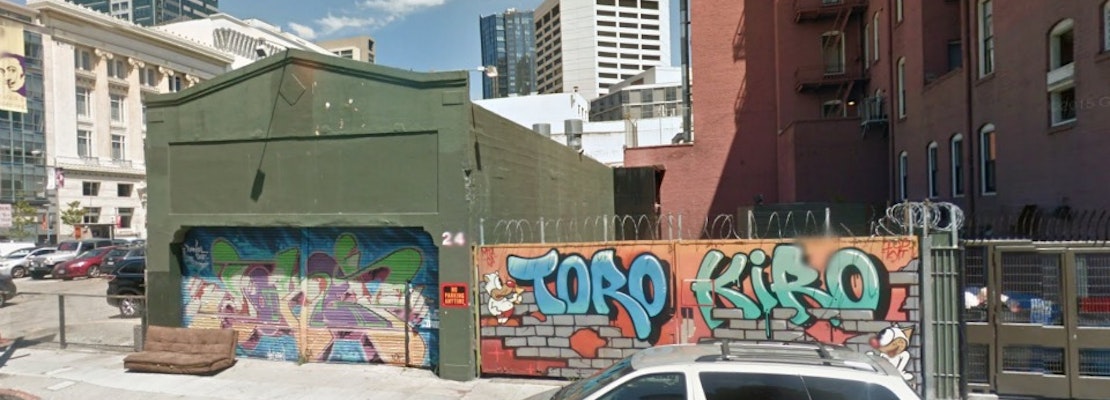 8-Story Development Slated For Graffitied Garage On Franklin