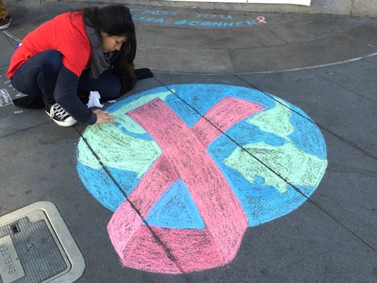Inscribe: Castro Students, Locals Remember Lost Ones On World AIDS Day