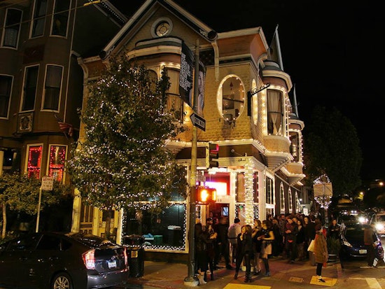Offensive Santa, Possibly Artist In Disguise, Crashes Madrone