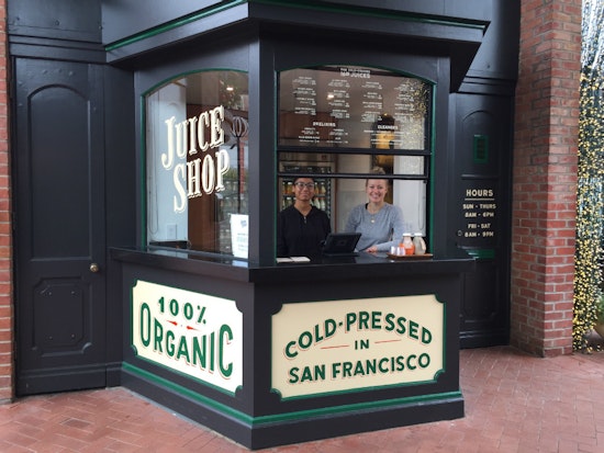 Juice Shop Squeezes Into New Location At Ghirardelli Square