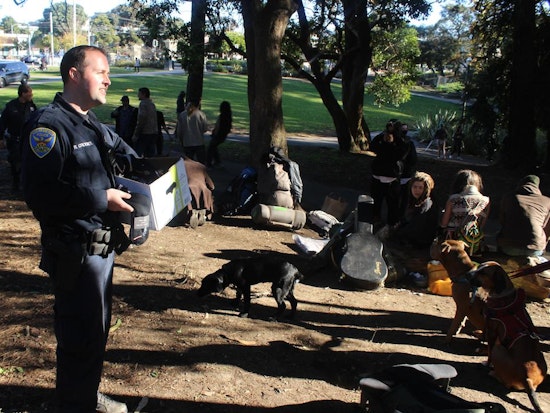 Socks, Blankets Are One Cop’s Holiday Gift To Park District's Homeless