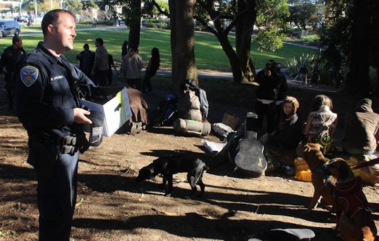 Socks, Blankets Are One Cop’s Holiday Gift To Park District's Homeless