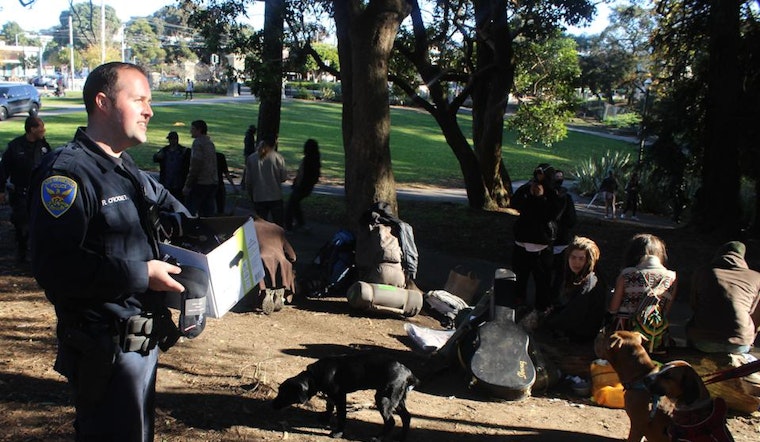 Socks, Blankets Are One Cop’s Holiday Gift To Park District's Homeless