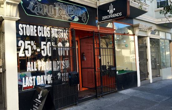 Zerofriends Will Close Its Lower Haight Shop This Weekend