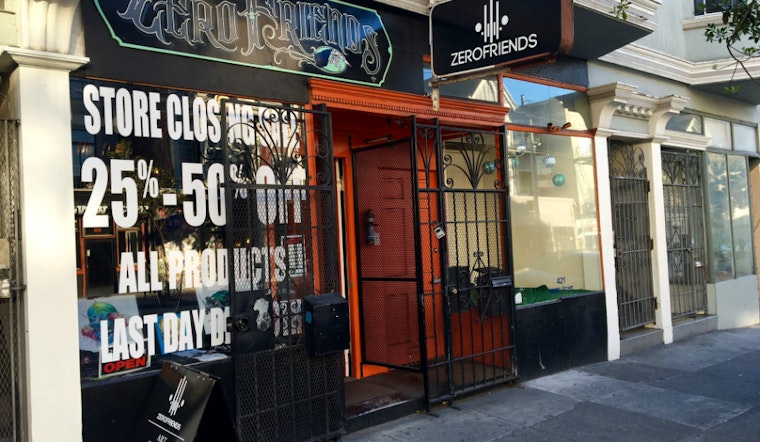 Zerofriends Will Close Its Lower Haight Shop This Weekend