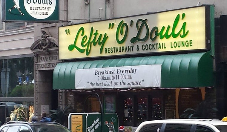 Tomorrow: Lefty O'Doul's 15th Annual Christmas Eve Toy Drive