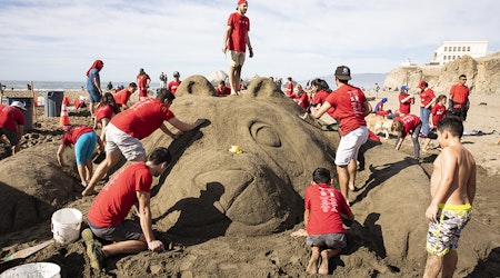 Scenes from the 36th annual Leap Sandcastle Classic