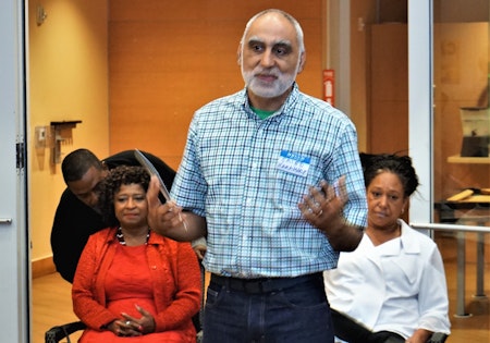 Oakland mayoral candidate Saied Karamooz pushes for public bank, police accountability