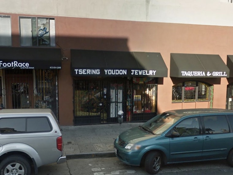 Christmas Day Thief Robs Polk Street Jeweler of Priceless Family Heirlooms