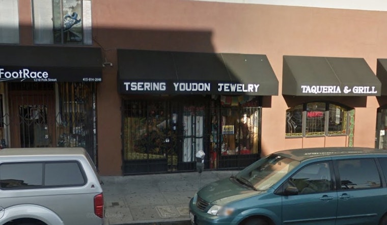 Christmas Day Thief Robs Polk Street Jeweler of Priceless Family Heirlooms