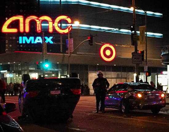 Motorist, Fleeing Traffic Stop, Overturns Car at Fourth & Mission
