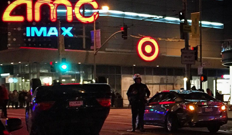 Motorist, Fleeing Traffic Stop, Overturns Car at Fourth & Mission