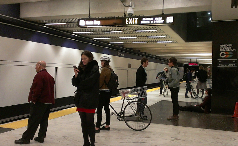 Saturday-Night Bomb Threat Briefly Shuts Down Civic Center BART