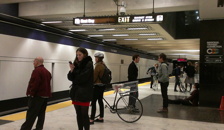 Saturday-Night Bomb Threat Briefly Shuts Down Civic Center BART