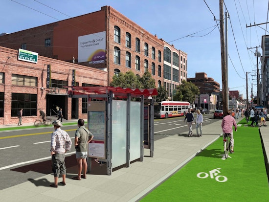 SFMTA approves plans for protected bike lanes on Townsend Street