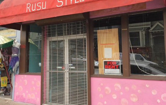 Rusu Style Closes, Leaving Another Vacancy On Haight