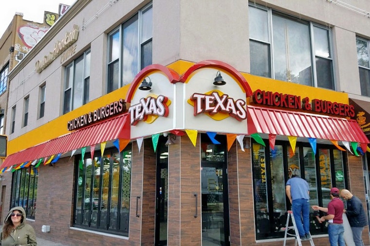 Score southwestern burgers and more at Astoria's new Texas Chicken And Burger