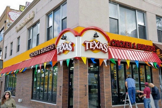 Score southwestern burgers and more at Astoria's new Texas Chicken And Burger