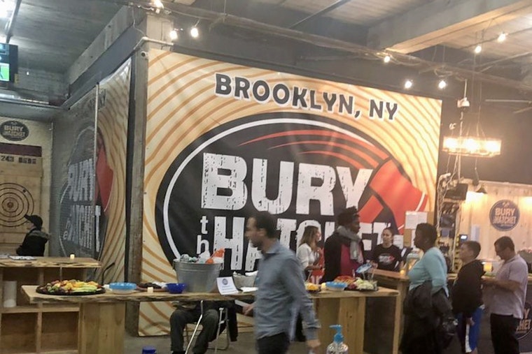 New axe-throwing spot Bury the Hatchet now open in Greenpoint