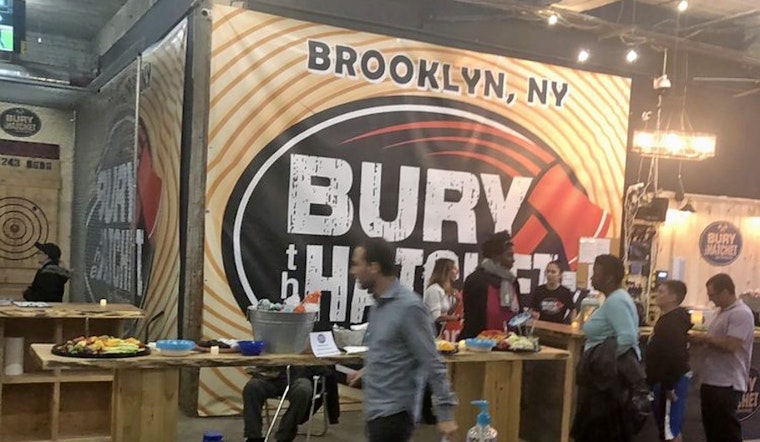 New axe-throwing spot Bury the Hatchet now open in Greenpoint