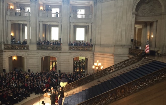 Pomp And Protesters: Inside Mayor Ed Lee's 2016 Inauguration
